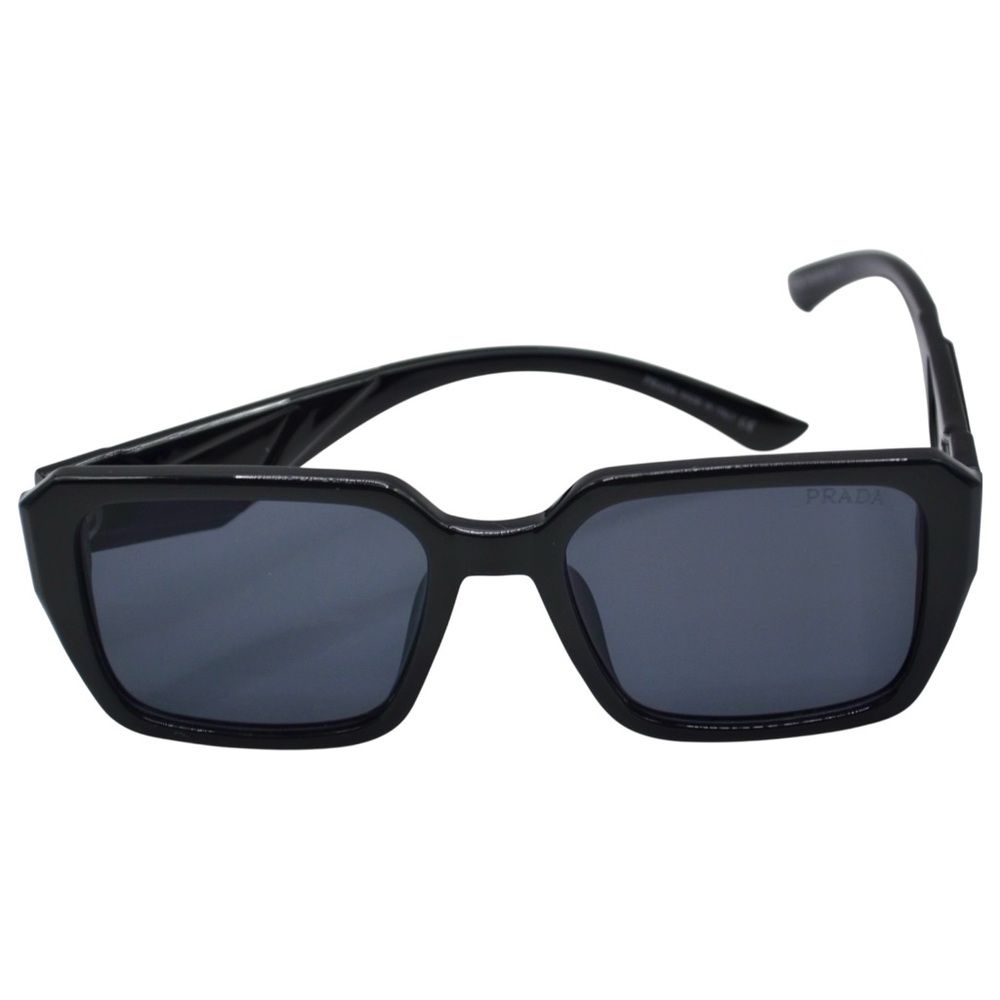 Prada Women’s Sunglasses | Black Frame | Gray Lenses | 55-20-144 | Italy - Picture 10 of 13